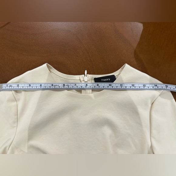 Theory Shell Cotton Ponte Top - Picture 5 of 10